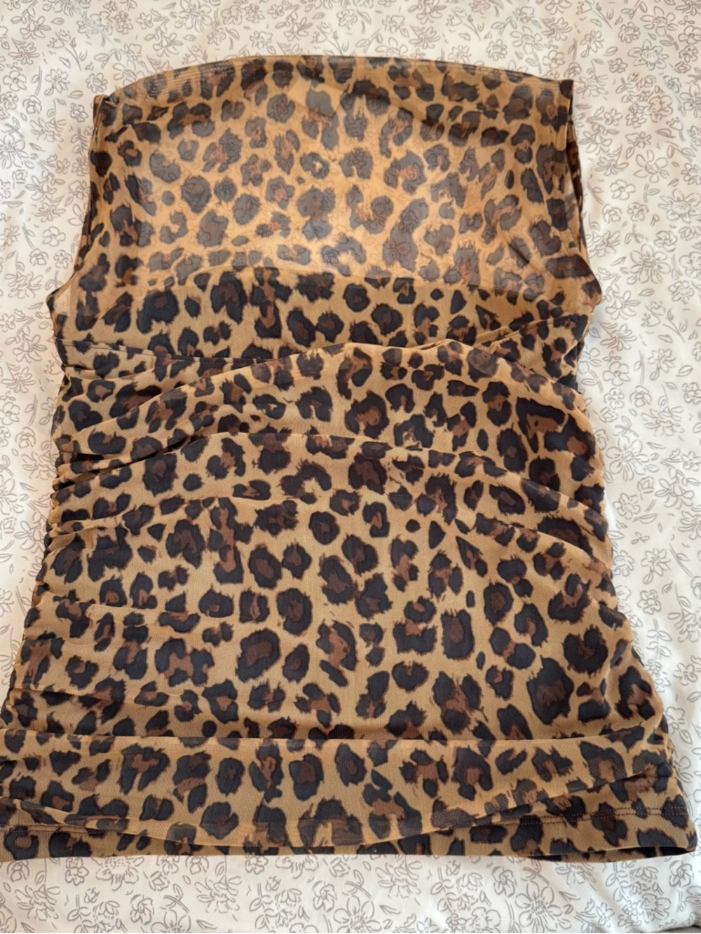 Donating soon: Abercrombie & Fitch Leopard Print Ava Top - Picture 2 of 4